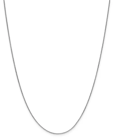 Macy's Cable Chain Necklace in Platinum
