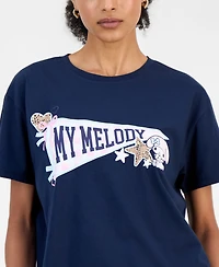 Grayson Threads, The Label Juniors' My Melody Pennant Graphic T-Shirt