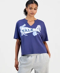 Grayson Threads, The Label Juniors' Yale Graphic T-Shirt