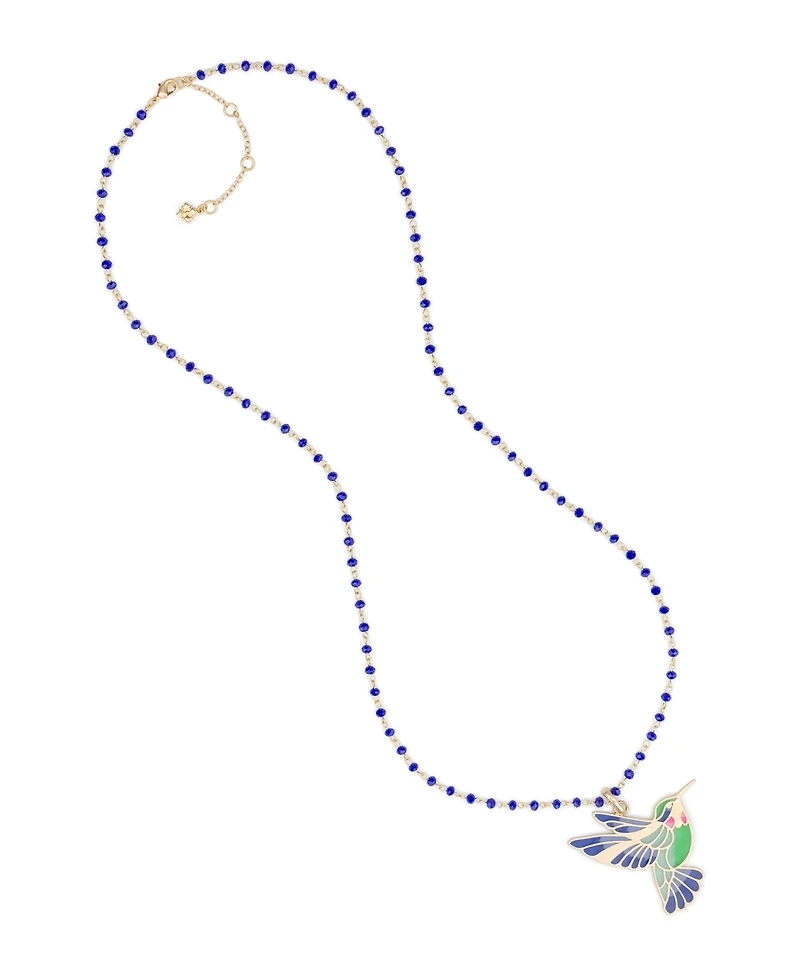 Patricia Nash Large Hummingbird Pendant Necklace