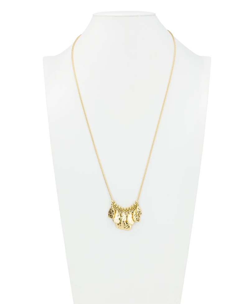 Patricia Nash Gold-Tone Multi Tear Drop Necklace