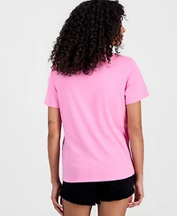 Sanrio Juniors' Hello Kitty Heart Graphic T-Shirt