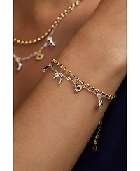 Alex and Ani Moon Magic 2 Row Charm Bracelet