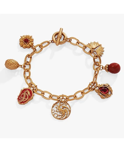 Alex and Ani House Of The Dragon Toggle Multi-Charm Bracelet