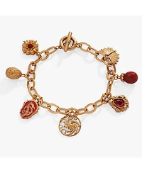 Alex and Ani House Of The Dragon Toggle Multi-Charm Bracelet
