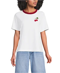 Lands' End Women's Short Sleeve Mariner T-Shirt