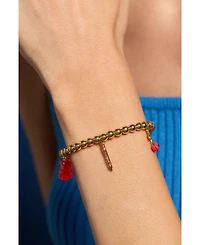 Alex and Ani Crayola Scarlet Charm Stretch Bracelet