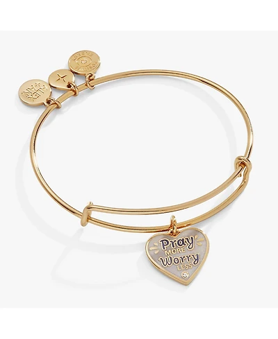Alex and Ani Pray More Worry Less Bangle