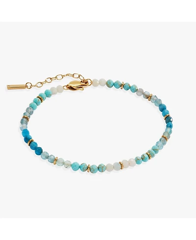 Alex and Ani Turquoise Ombre Semi-Precious Beaded Anklet