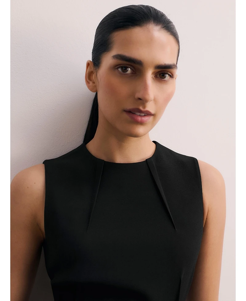 The Fold Women's Sanmero Clever Crepe Dress