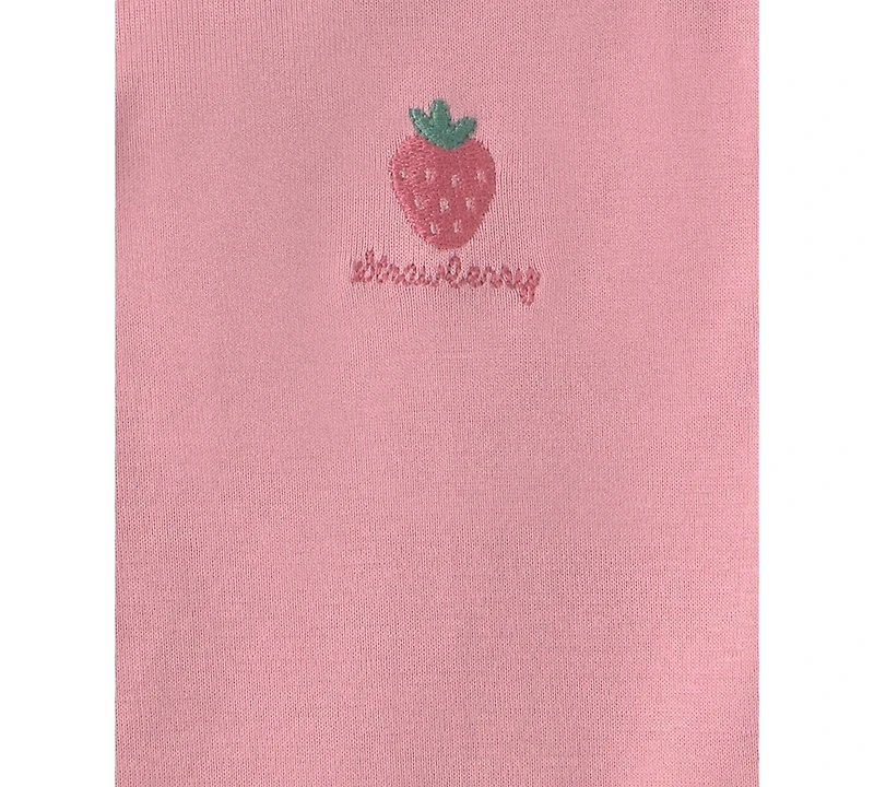 Carter's Baby Girls' Fruit Print Short-Sleeve Bodysuits, 5-Pack