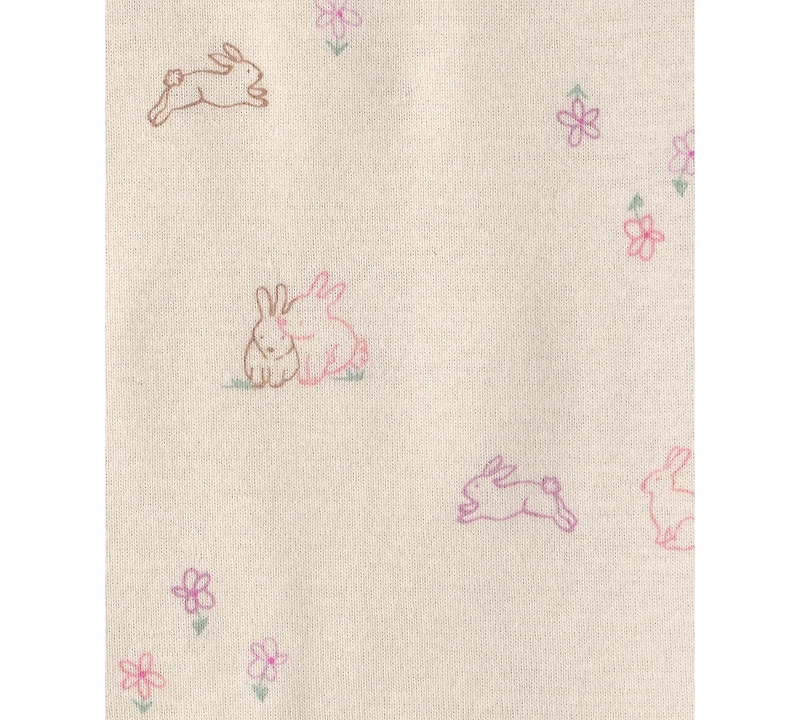Carter's Baby Girls' Floral Print Short-Sleeve Bodysuits, 5-Pack