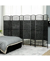 Homcom Panel Room Divider, Folding Screen, 5.6
