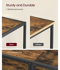 Slickblue Modern Tv Stand for TVs up to 65 Inches with Storage Shelves