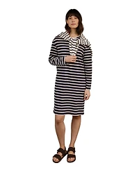 Celtic & Co. Women's and Striped Knee Length Jersey Dress