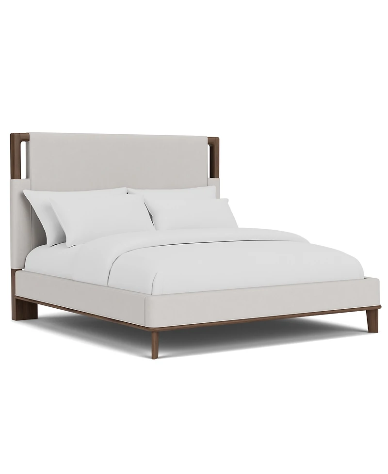 Amelie 62" Wood Upholstered King Bed
