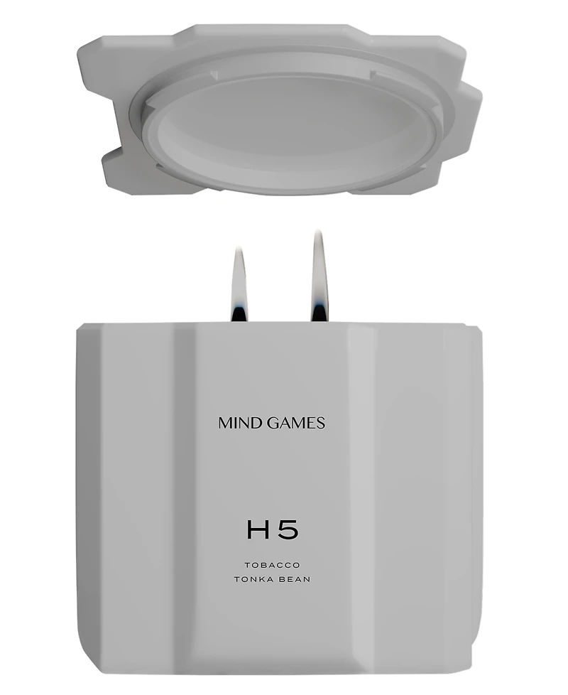Mind Games H5 Tobacco Tonka Bean Luxury Candle, 10 oz.