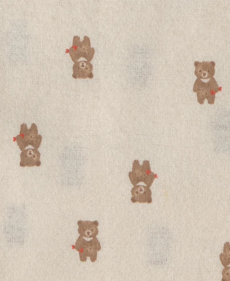 Carter's Baby Boys' and Girls' Bear Receiving Blankets, 4-Pack