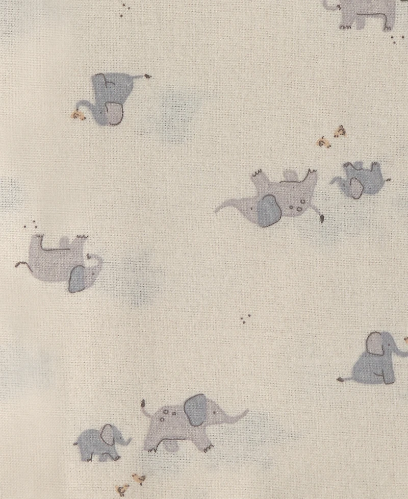Carter's Baby Boys' and Baby Girls' Elephant Receiving Blankets, 4-Pack