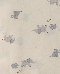 Carter's Baby Boys' and Baby Girls' Elephant Receiving Blankets, 4-Pack