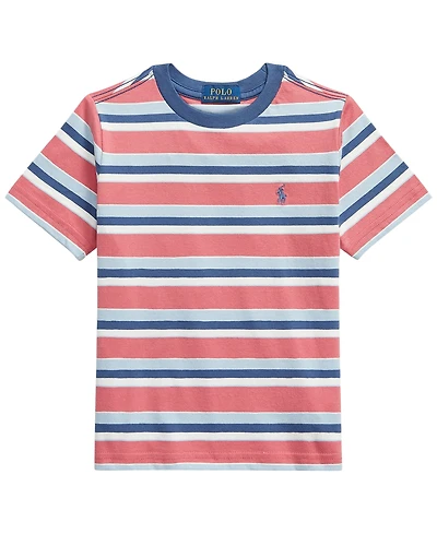Polo Ralph Lauren Boys' 2T-7 Striped Crewneck T-Shirt