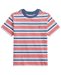 Polo Ralph Lauren Boys' 2T-7 Striped Crewneck T-Shirt