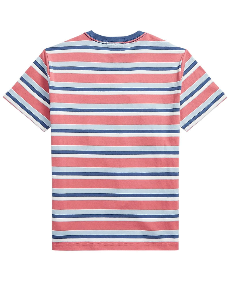 Polo Ralph Lauren Boys' 8-20 Striped Crewneck T-Shirt