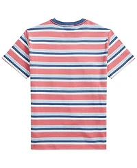 Polo Ralph Lauren Boys' 8-20 Striped Crewneck T-Shirt