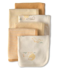 Carter's Baby Girls' or Boys' Lion Terry Washcloths, 6-Pack