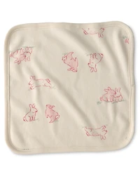 Carter's Baby Girls' Bunny Terry Washcloths, 6-Pack