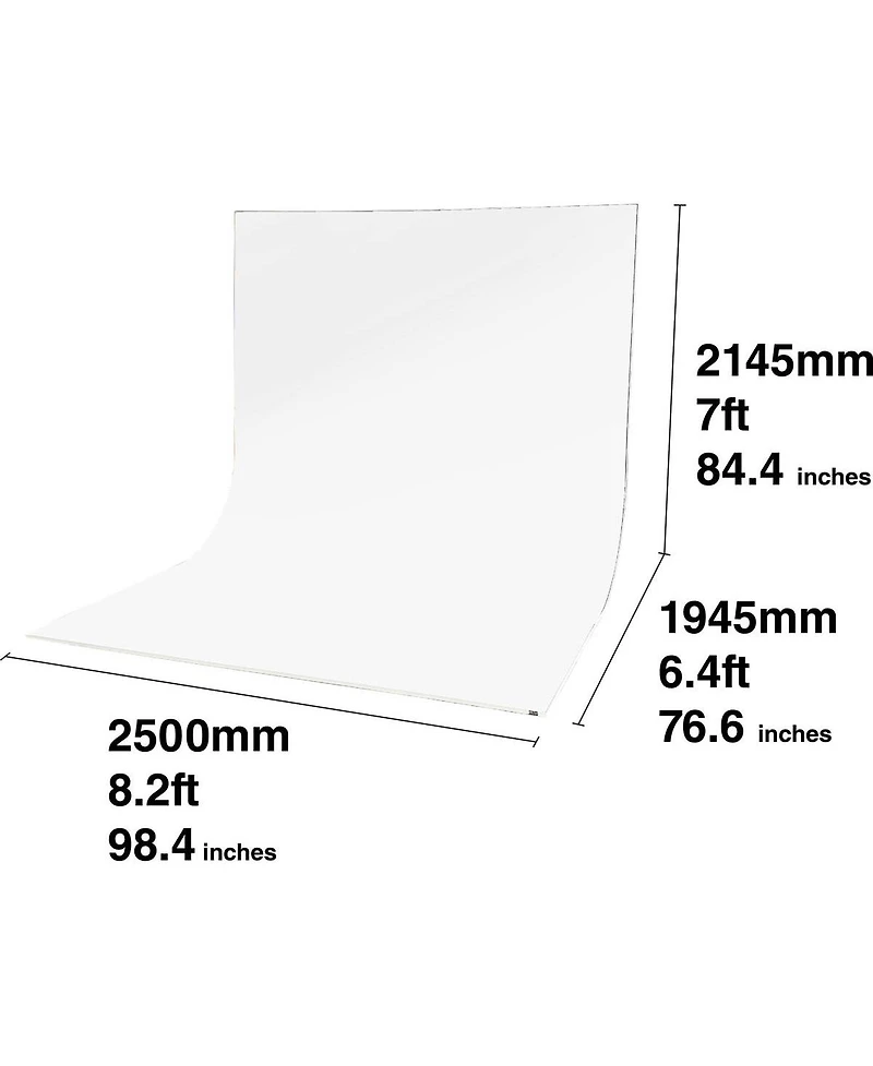 Easiframe 8.2x12.5' Cyclorama Fabric Curved Frame Backdrop