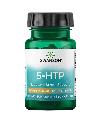 Swanson Ultra 5Htp Extra Strength 100 Miligram 60 Capsules