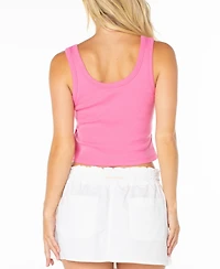 Roxy Women's Sleeveless Ribbed Graphic Tank Top