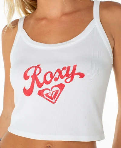 Roxy Women's Wanderer Scoop Neck Cropped Tank Top
