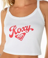 Roxy Women's Wanderer Scoop Neck Cropped Tank Top