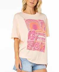 Roxy Women's Cotton Beach Things T-Shirt