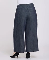 Nydj Plus Whitney Pull-On Cargo Crop Pants