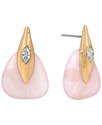 Ettika Gold-Tone Turquoise Solstice Drop Earrings