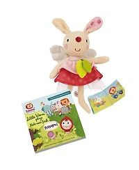 Bababoo and friends Pippa Bunny Hide-and-Seek Book & Plush Set