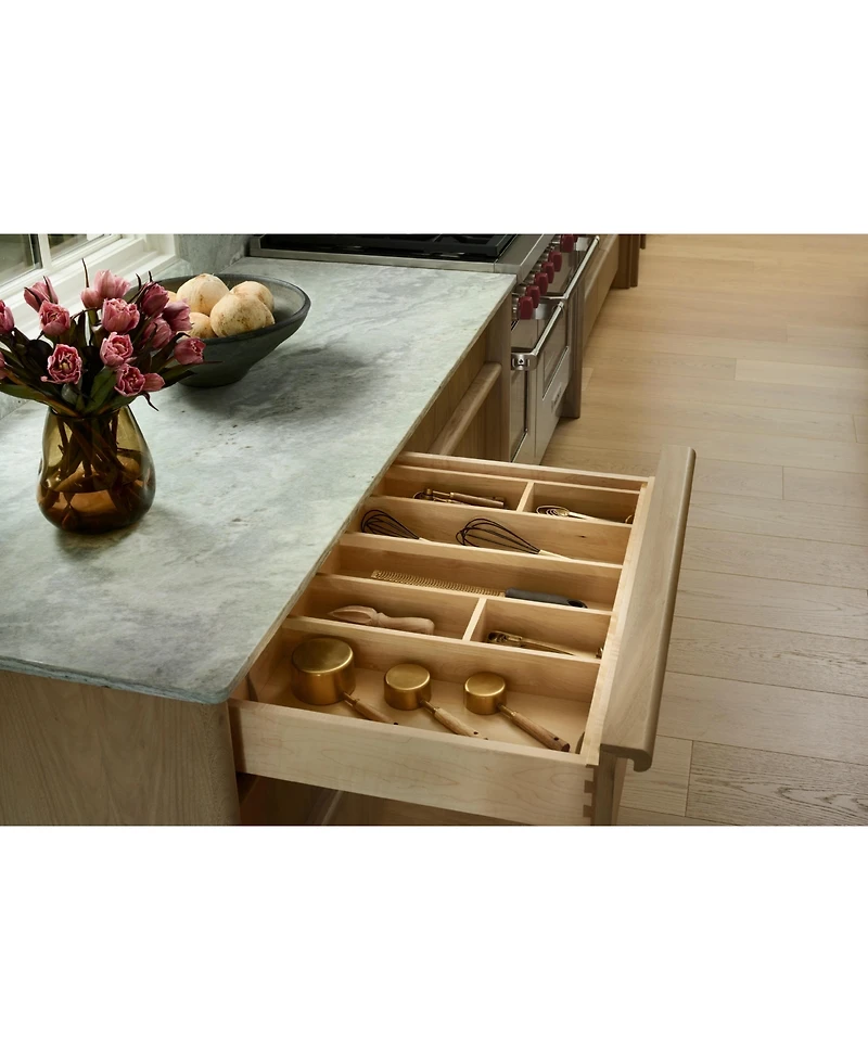 Rev-a-Shelf Wood Trim to Fit Drawer Organizer Insert, 33.13'' x 22'', 4WUT-36-1
