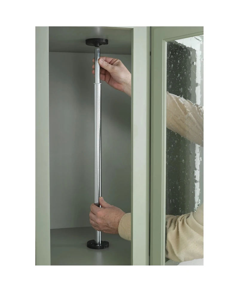 Rev-a-Shelf 28'' Lazy Susan Full-Circle Polymer 2-Shelf, White, 3072-28-11-52
