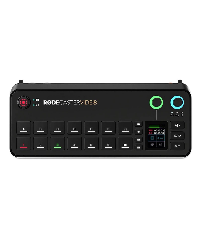 Rode Video and Audio Production Console, Bundle with TAPH100 Monitor Headphones and 25' Xlr Male to Female Microphone Cable