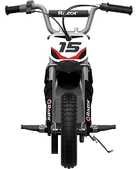 Razor Kid and Teen Dirt Rocket 24 Volts High Torque Electric Motorcycle with Pneumatic Tires, Speeds up to 14 Miles Per Hour, 2 Pack, Black/Green