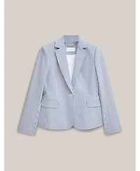 Hobbs Blake Structured Single-Button Blazer
