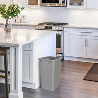 Rev-a-Shelf Polymer Replacement 35 qt. Trash Bin, Silver, 2 Pack, Rv-35-17-2