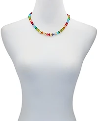 Guess Rainbow Beaded Single-Strand Necklace