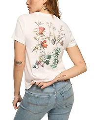Lucky Brand Women's Botanical Classic Crewneck T-Shirt