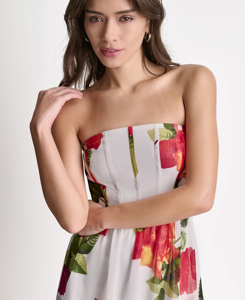 Bcbg Women's Strapless Maxi Dress