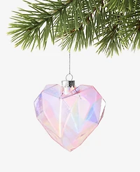 Holiday Lane Beauty Boom Diamond Hearts Ornament, Macy's Exclusive