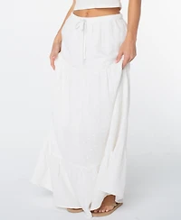 Roxy Women's Side Street Tiered Maxi Skirt